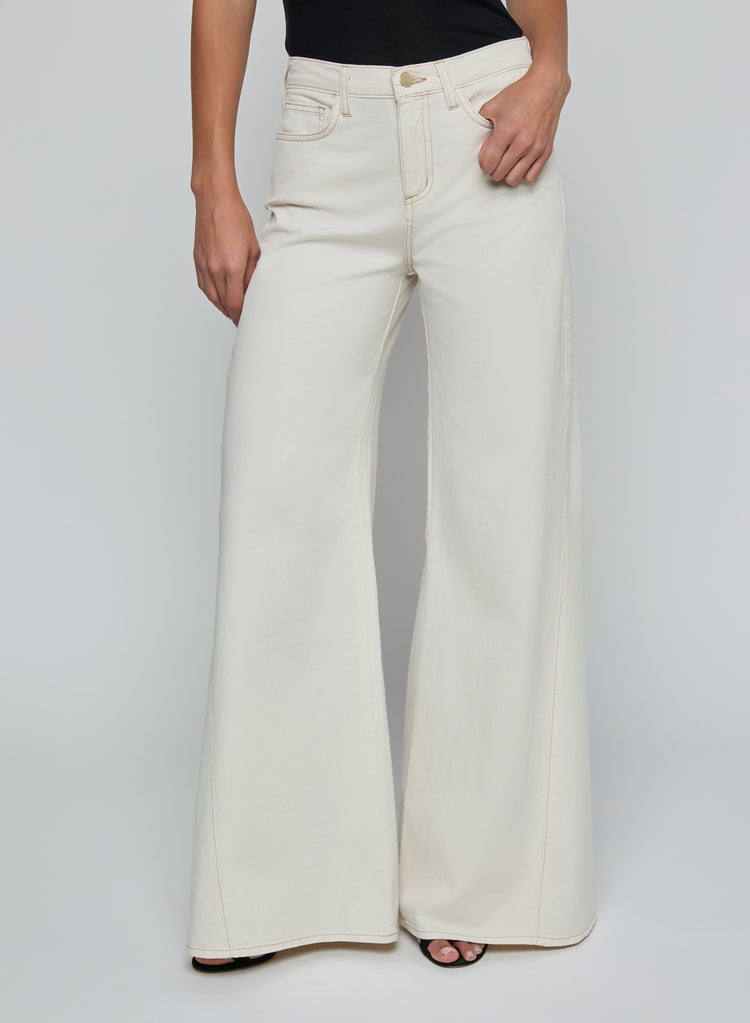 BEAU H/R T-SEAM WIDE LEG