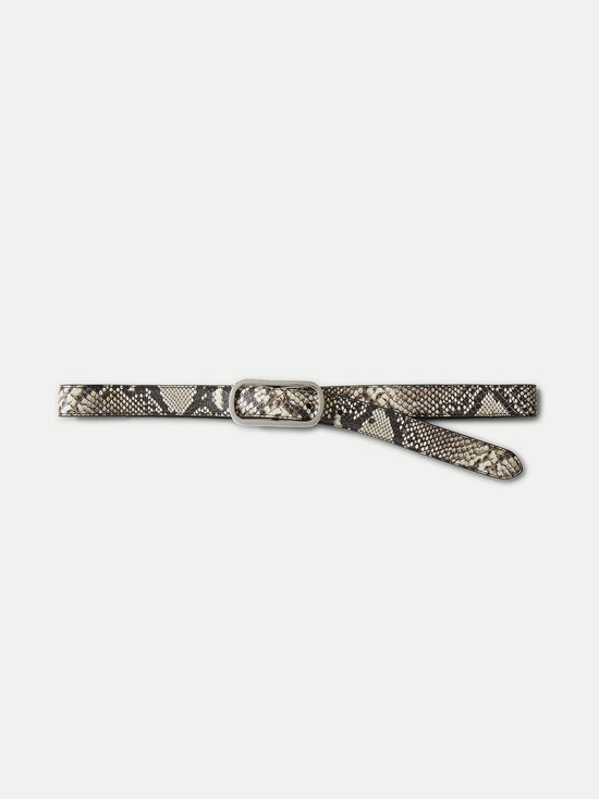 Snake-Embossed Loop Belt (PRE-SALE)
