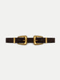 Double-Buckle Arch Waist Belt (PRE-SALE)