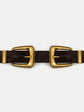Double-Buckle Arch Waist Belt (PRE-SALE)