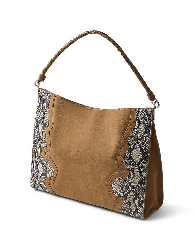 SNAKE EMBOSSED VERONICA BEARD