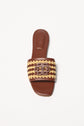 Delphi Rope Woven Flat Sandal