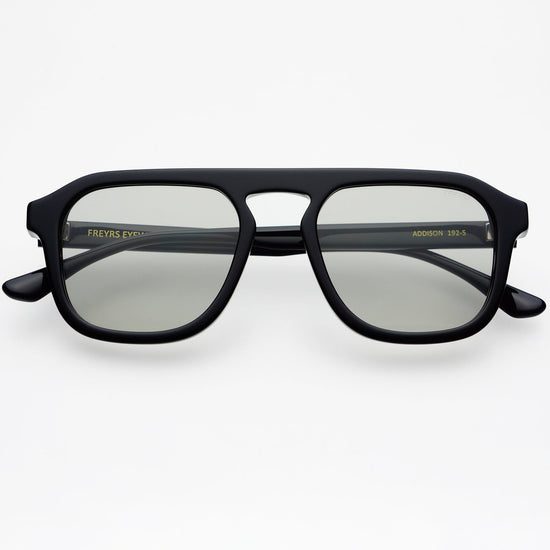 Addison Aviator Sunglasses - Black/Cloud Grey (PRE-SALE)