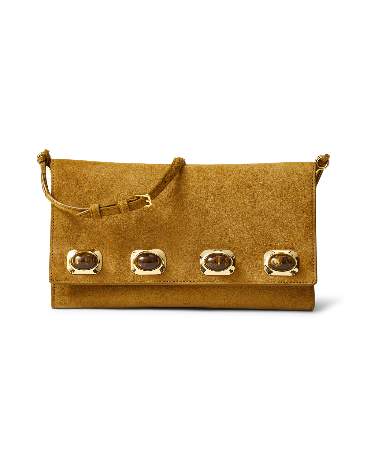 STONE EMBELLISHED EDIT BAG