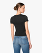 Tina Fitted Tee - Black