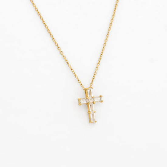 St Moritz Cross Necklace