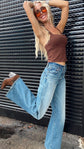 Alexa Wide Leg Jean - Nova