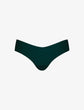Invisible Rib One Size Thong - Juniper