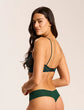 Invisible Rib One Size Thong - Juniper