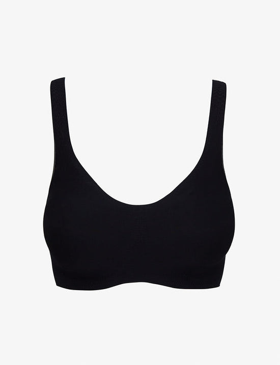 Butter Soft Support Bralette - Black