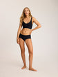 Butter Soft Support Bralette - Black