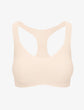 Butter Soft Support Racerback Bralette - Beige