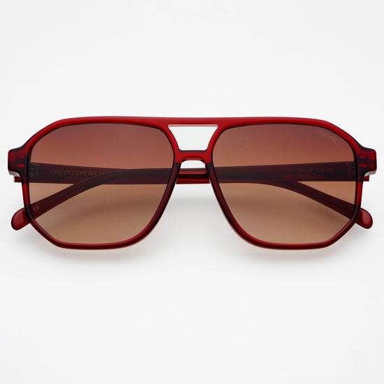 Billie Aviator Sunglasses - Dark Cherry (PRE-SALE)
