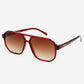Billie Aviator Sunglasses - Dark Cherry (PRE-SALE)
