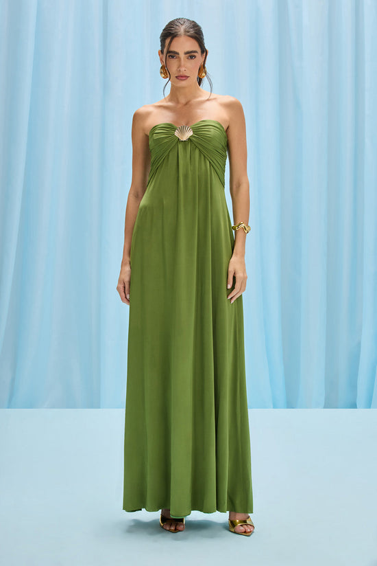 INTENSITY JERSEY STRAPLESS GOWN