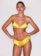 Luxe Triangle Bra - Lemon (PRE-SALE)