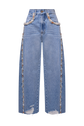 CAMILA COELHO BEADED DENIM PANT