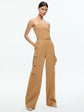 Sachiko Strapless Cargo Jumpsuit