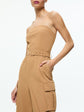 Sachiko Strapless Cargo Jumpsuit