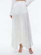 Katz Pleated Maxi Skirt with Hot Pant