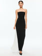 Retha Strapless Maxi Gown