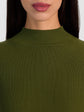 ROBERTA RIBBED TURTLENECK