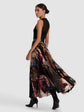 KATZ PLEATED MAXI SKIRT
