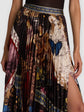 KATZ PLEATED MAXI SKIRT