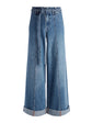 Harriet Wide Leg High Rise Paperbag Jeans
