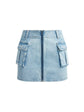 Rahmi Cargo Mini Skirt