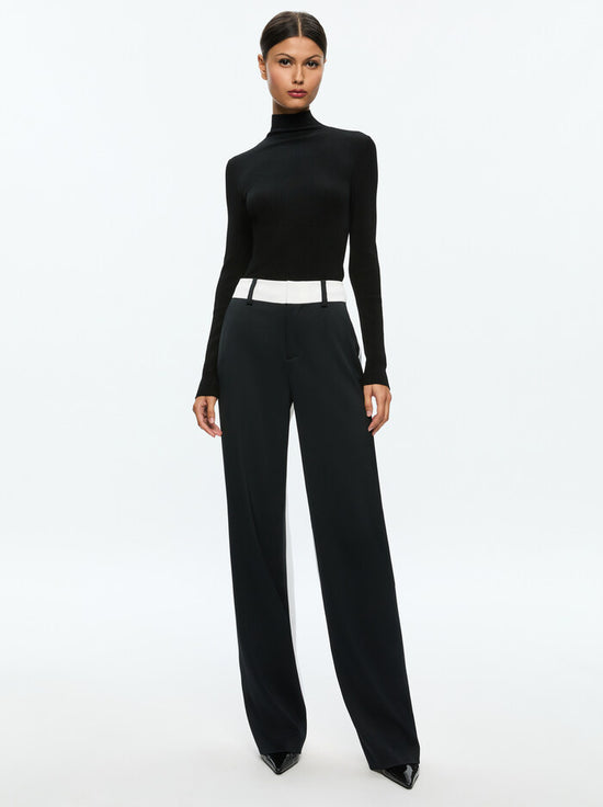 Roberta Long Sleeve Rib Turtleneck