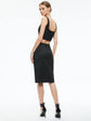 Siobhan Front Wrap Midi Skirt