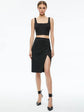 Siobhan Front Wrap Midi Skirt