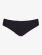 Butter Mid Rise Thong - Black