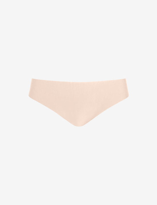 Butter Mid Rise Thong - Beige