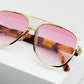 Carter Aviator Sunglasses - Rose (PRE-SALE)