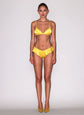 Luxe Triangle Bra - Lemon (PRE-SALE)