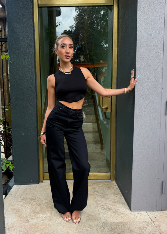 Alexa Wide Leg Jean - Galloway
