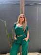 Malani Cami V Tank - Jade