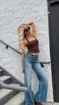 Alexa Wide Leg Jean - Nova