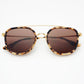 Weston Medium Round Sunglasses - Milky Tortoise / Brown (PRE-SALE)