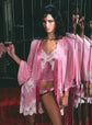Juliet Lace Robe - Watermelon