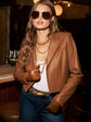 Dulcie Leather Blazer (PRE-SALE)
