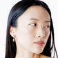 Cross Hoop Earrings