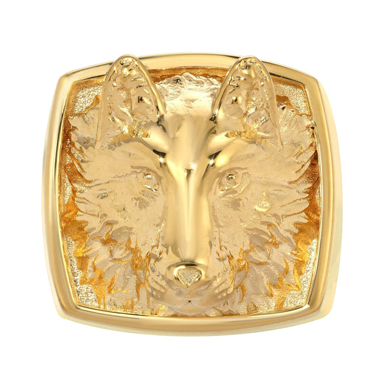 Lone Wolf Ring - Gold