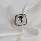 Lone Wolf Ring - Sterling Silver