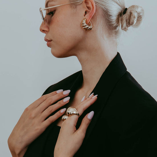 Sphere Ring - Gold Medium