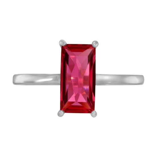 Joan Pink Vintage Ring - Sterling Silver