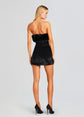 Torin Sequin Fur Dress