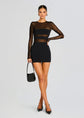 Lars Mesh Mini Dress